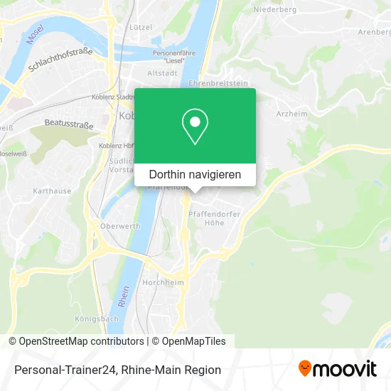 Personal-Trainer24 Karte