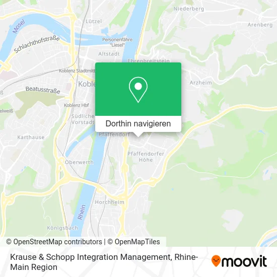 Krause & Schopp Integration Management Karte