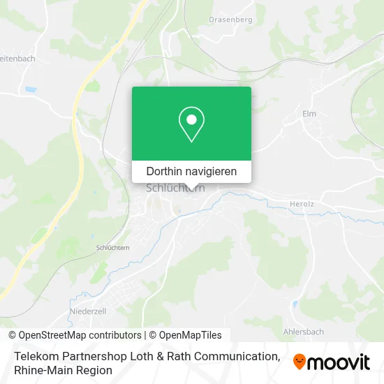 Telekom Partnershop Loth & Rath Communication Karte