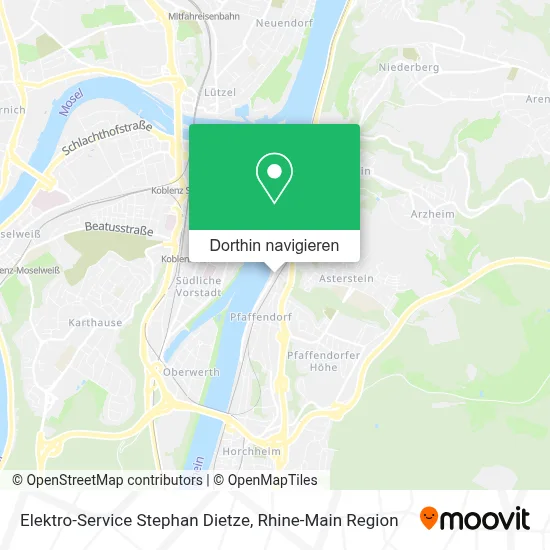 Elektro-Service Stephan Dietze Karte