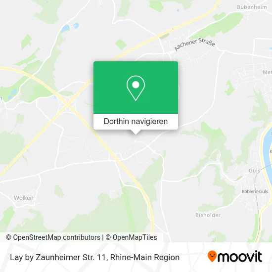 Lay by Zaunheimer Str. 11 Karte