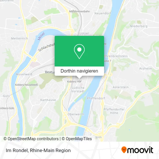 Im Rondel Karte