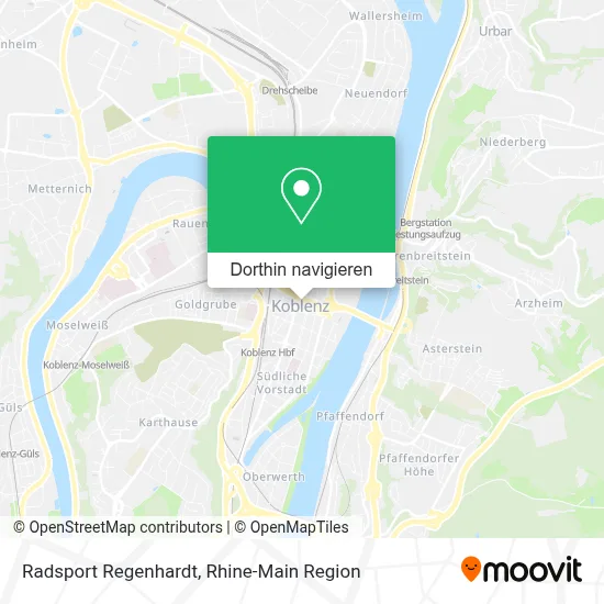 Radsport Regenhardt Karte