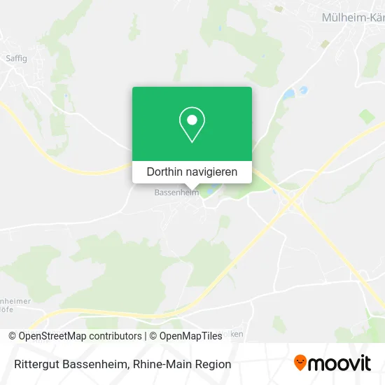 Rittergut Bassenheim Karte