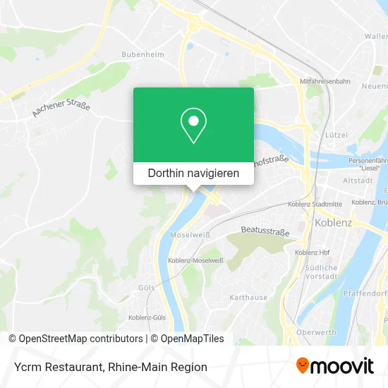Ycrm Restaurant Karte