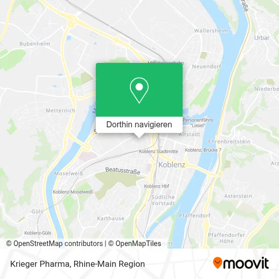 Krieger Pharma Karte