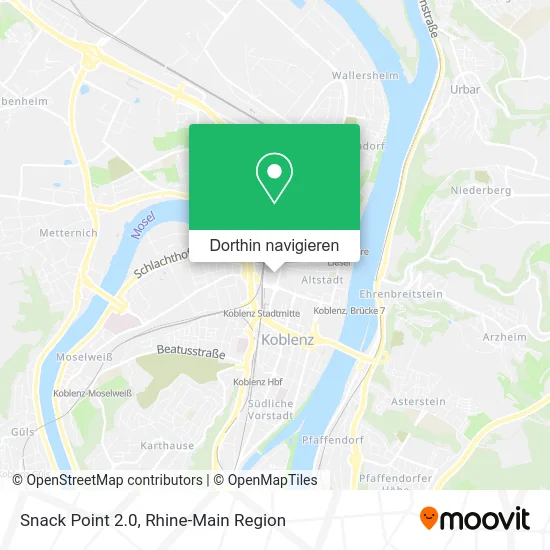 Snack Point 2.0 Karte