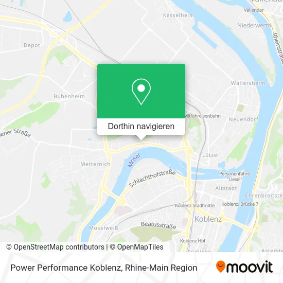 Power Performance Koblenz Karte
