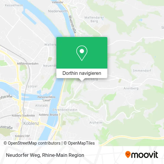 Neudorfer Weg Karte