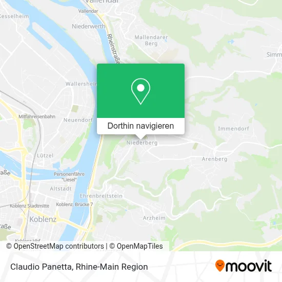 Claudio Panetta Karte