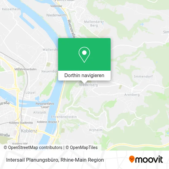 Intersail Planungsbüro Karte