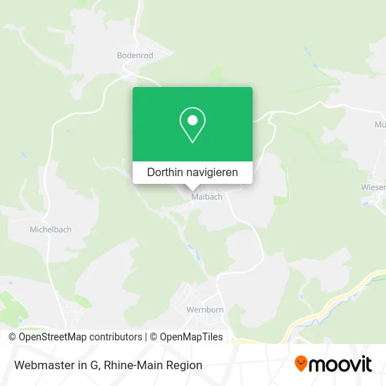 Webmaster in G Karte