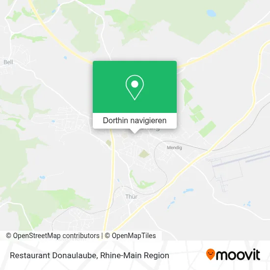 Restaurant Donaulaube Karte