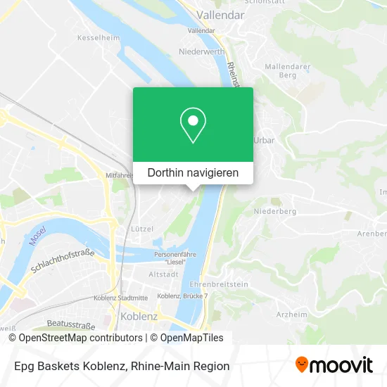 Epg Baskets Koblenz Karte