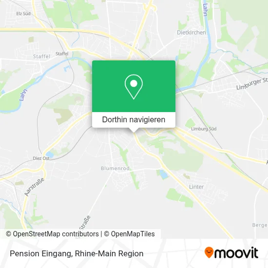 Pension Eingang Karte
