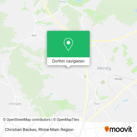 Christian Backes Karte