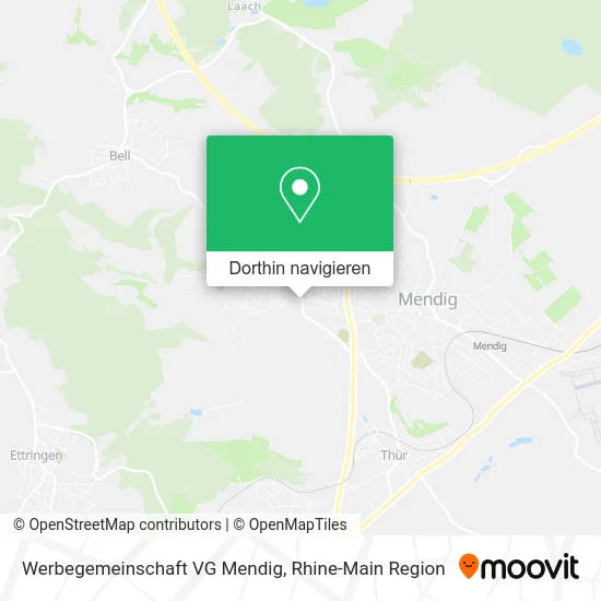 Werbegemeinschaft VG Mendig Karte