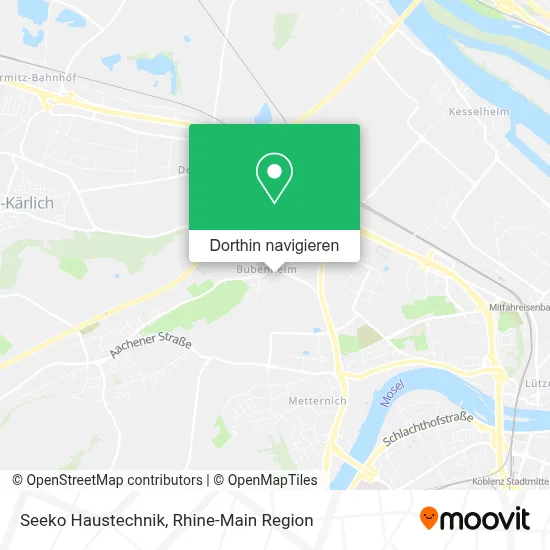 Seeko Haustechnik Karte