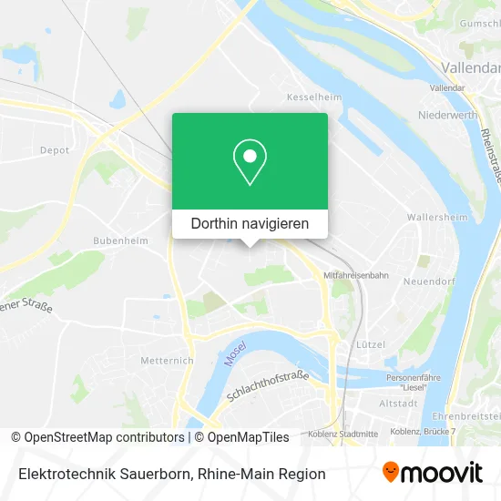 Elektrotechnik Sauerborn Karte