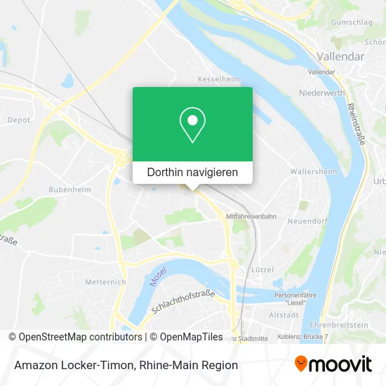 Amazon Locker-Timon Karte