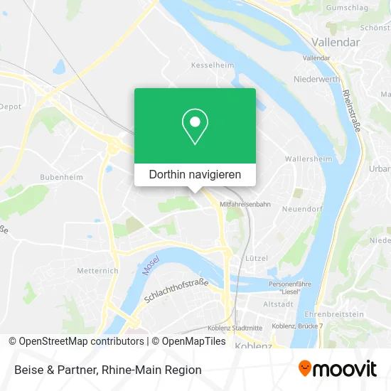 Beise & Partner Karte