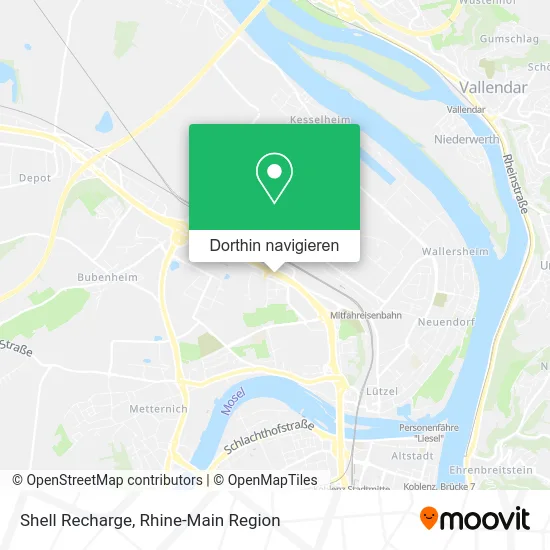 Shell Recharge Karte