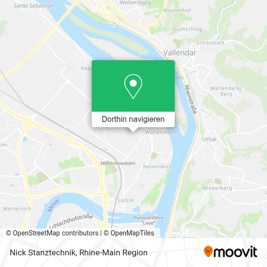 Nick Stanztechnik Karte
