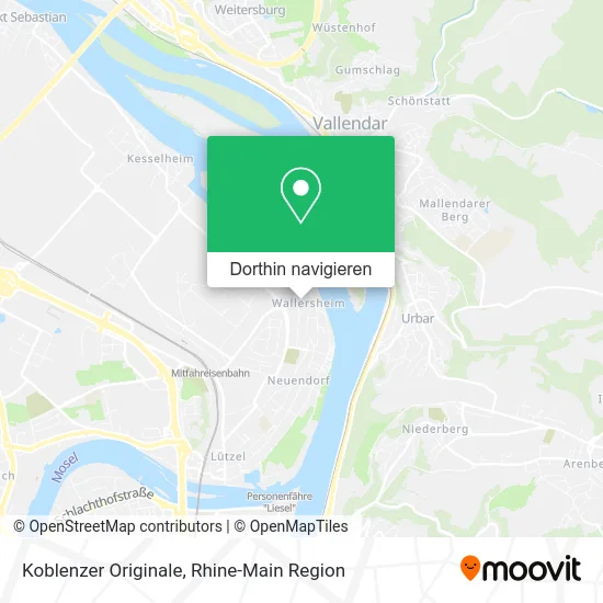 Koblenzer Originale Karte