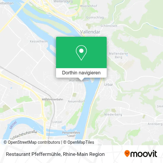 Restaurant Pfeffermühle Karte