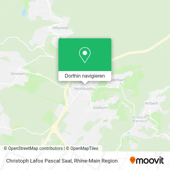 Christoph Lafos Pascal Saal Karte