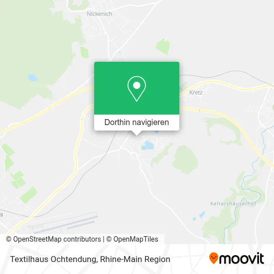 Textilhaus Ochtendung Karte