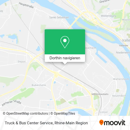 Truck & Bus Center Service Karte