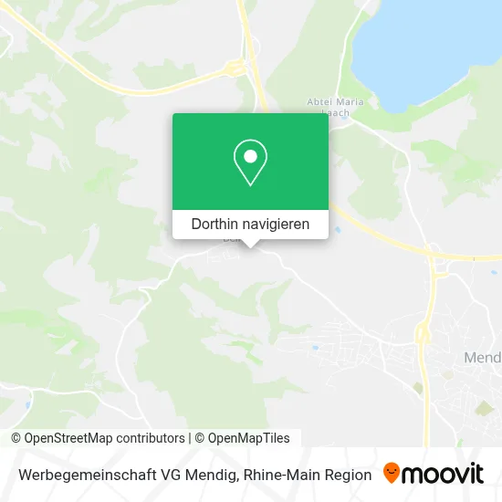 Werbegemeinschaft VG Mendig Karte