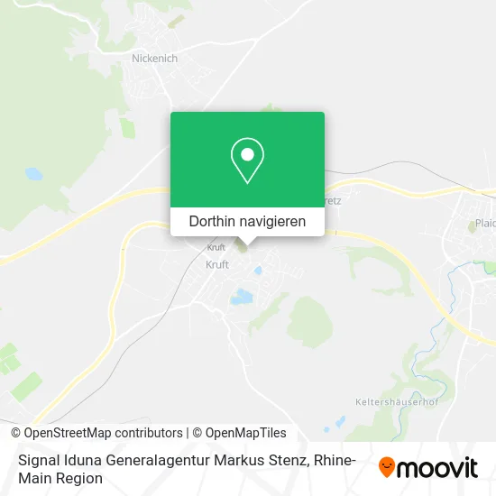 Signal Iduna Generalagentur Markus Stenz Karte