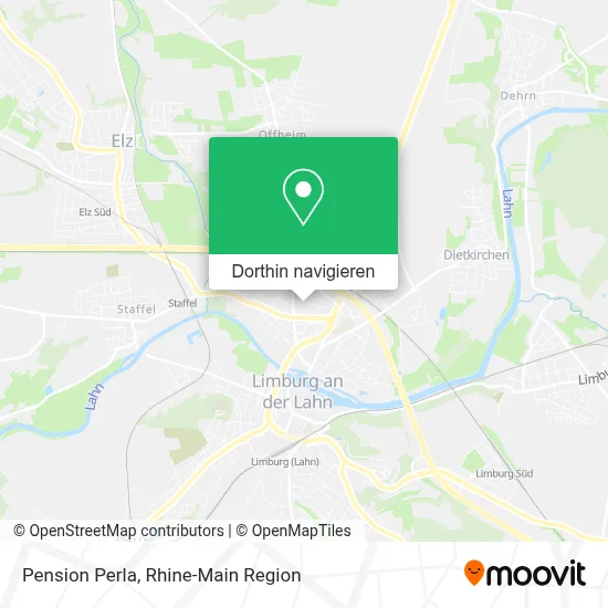 Pension Perla Karte