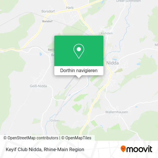 Keyif Club Nidda Karte