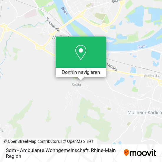 Sdm - Ambulante Wohngemeinschaft Karte