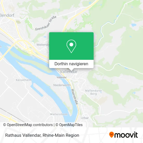 Rathaus Vallendar Karte