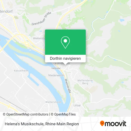 Helena's Musikschule Karte