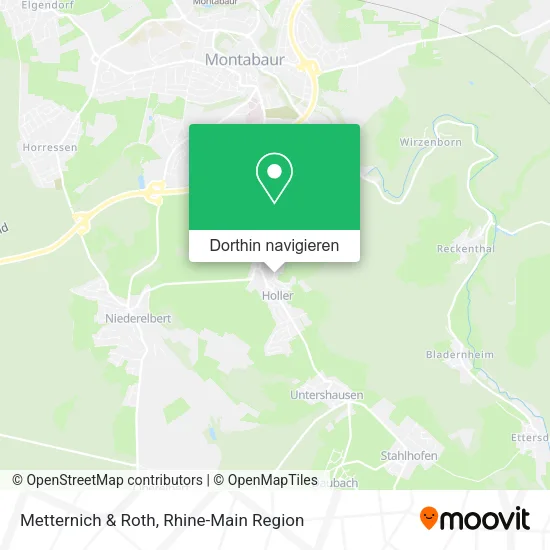 Metternich & Roth Karte