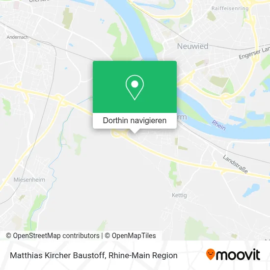 Matthias Kircher Baustoff Karte