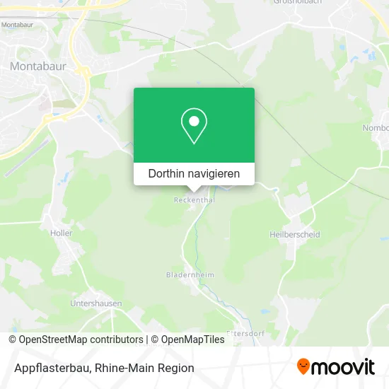 Appflasterbau Karte