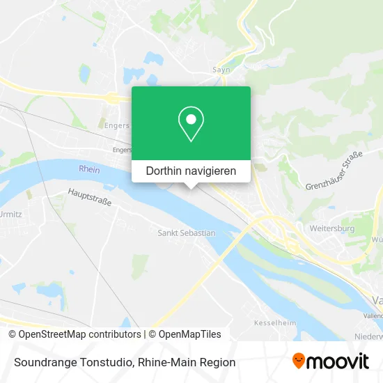 Soundrange Tonstudio Karte