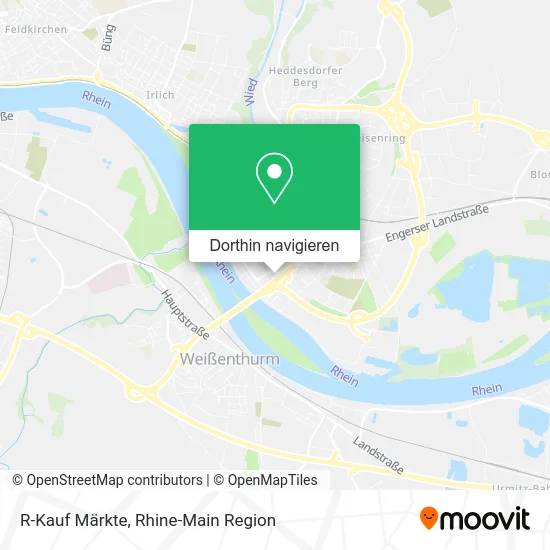 R-Kauf Märkte Karte