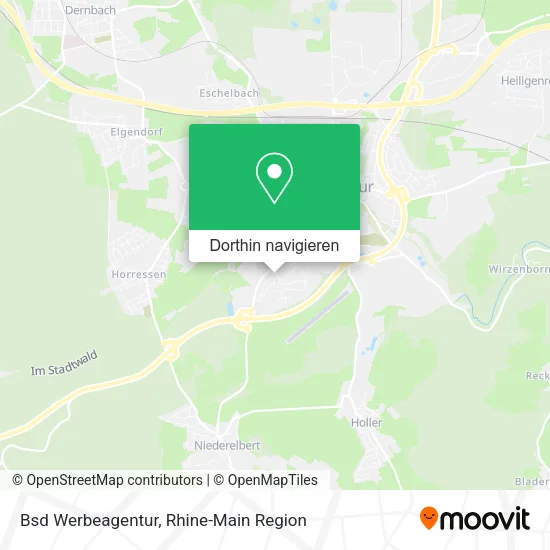 Bsd Werbeagentur Karte