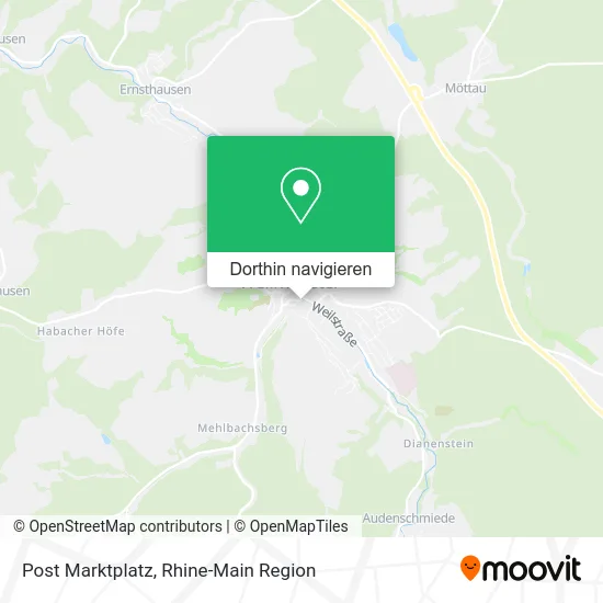 Post Marktplatz Karte