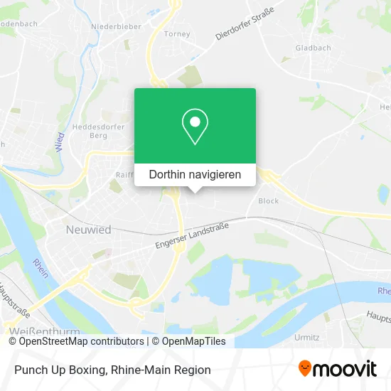 Punch Up Boxing Karte