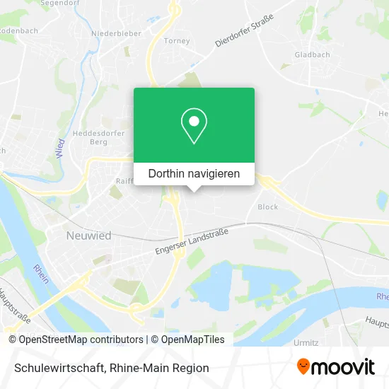 Schulewirtschaft Karte
