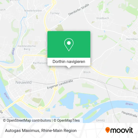 Autogas Maximus Karte