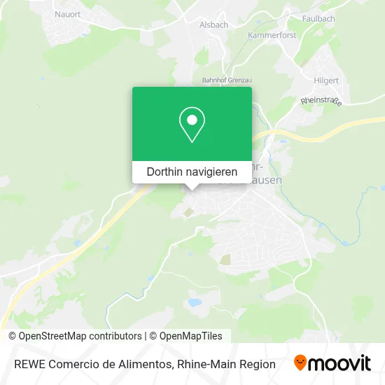 REWE Comercio de Alimentos Karte